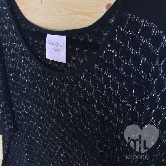 ROMEO & JULIET COUTURE Asymmetrical Top - Picture 5 of 6